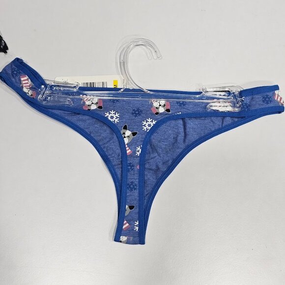 Rene Rofe Thong Panties Bundle Holiday Set 4Pack Size Medium - Picture 3 of 10